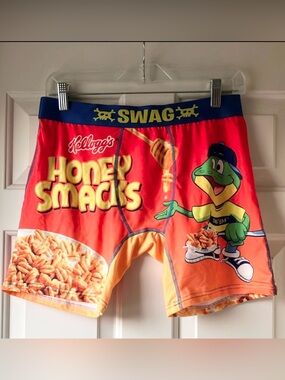 Swag Kellogg’s Honey Smacks Men’s Boxer Briefs Size XL NWOT